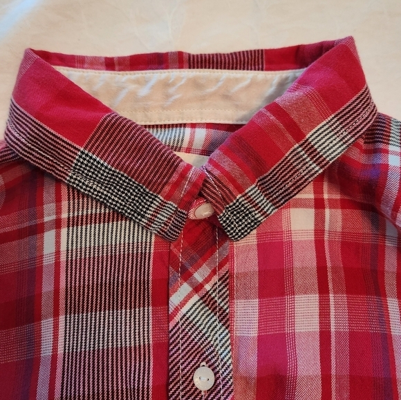 Victoria Secret Pink Plaid Shirt - Picture 6 of 12